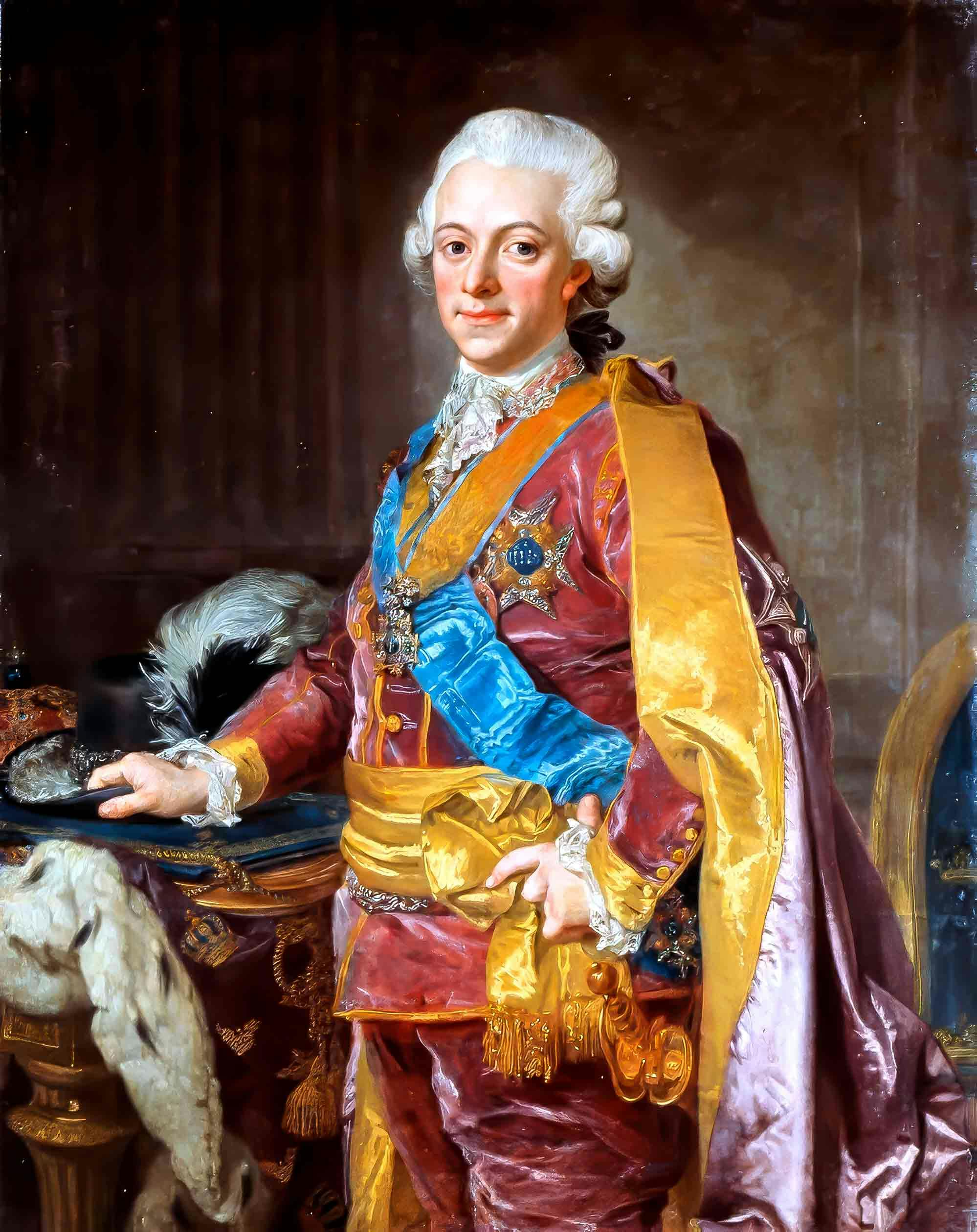 Gustav III startade utrikesdepartementet. Gustav III startade utrikesdepartementet.